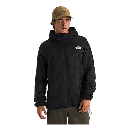 NORTH FACE RIDGELITE FUTURE FLEECE WIND JACKET - TNF BLACK - FRONT VIEW
