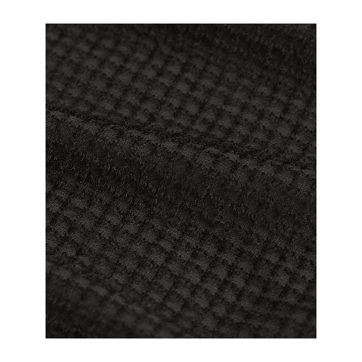 NORTH FACE RIDGELITE FUTURE FLEECE WIND JACKET - TNF BLACK -INSIDE FABRIC VIEW