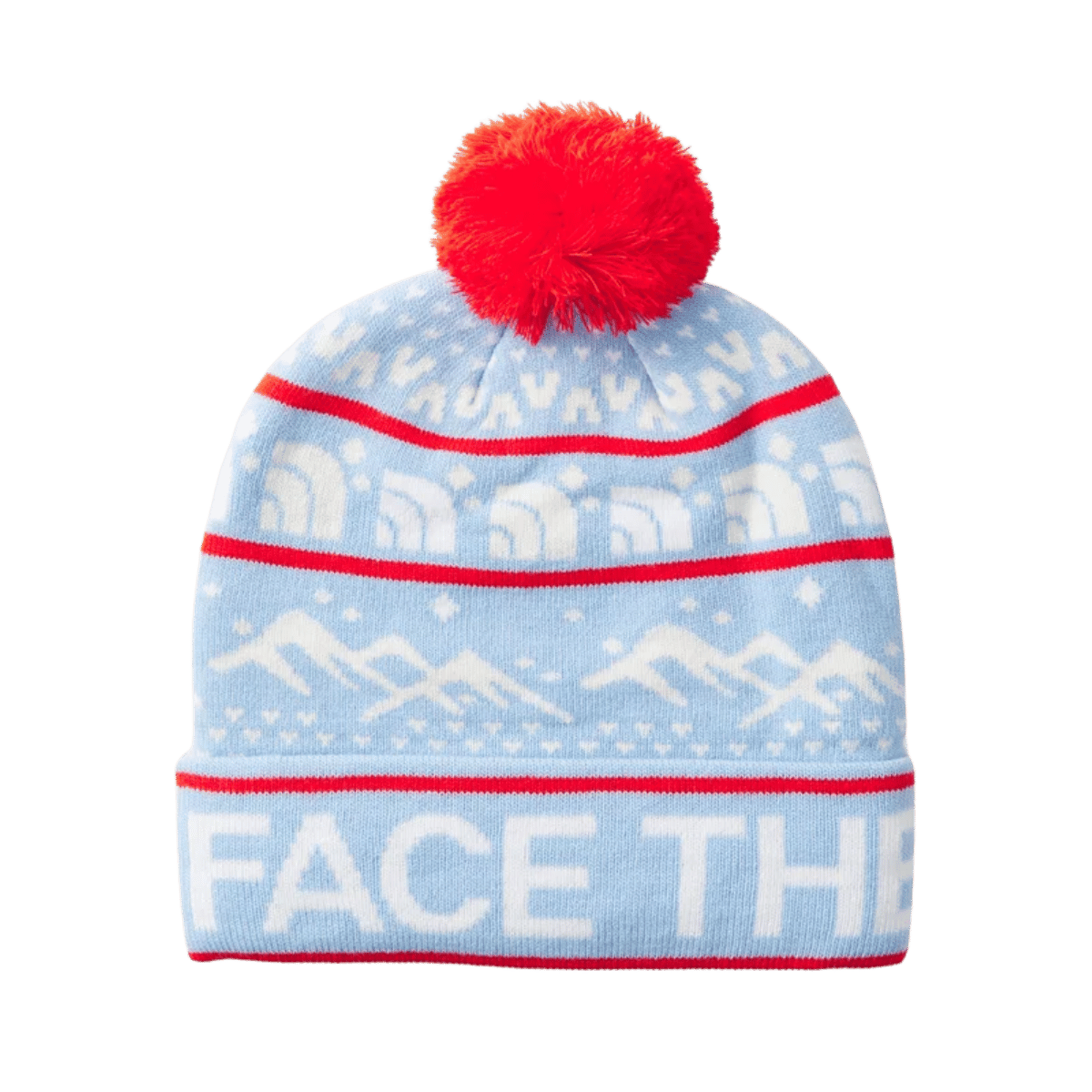 NORTHFACE SKI TUKE - CORNFLOWER FRONT