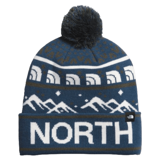 NORTHFACE HERITAGE SKI TUKE - SHADY BLUE - FRONT VIEW