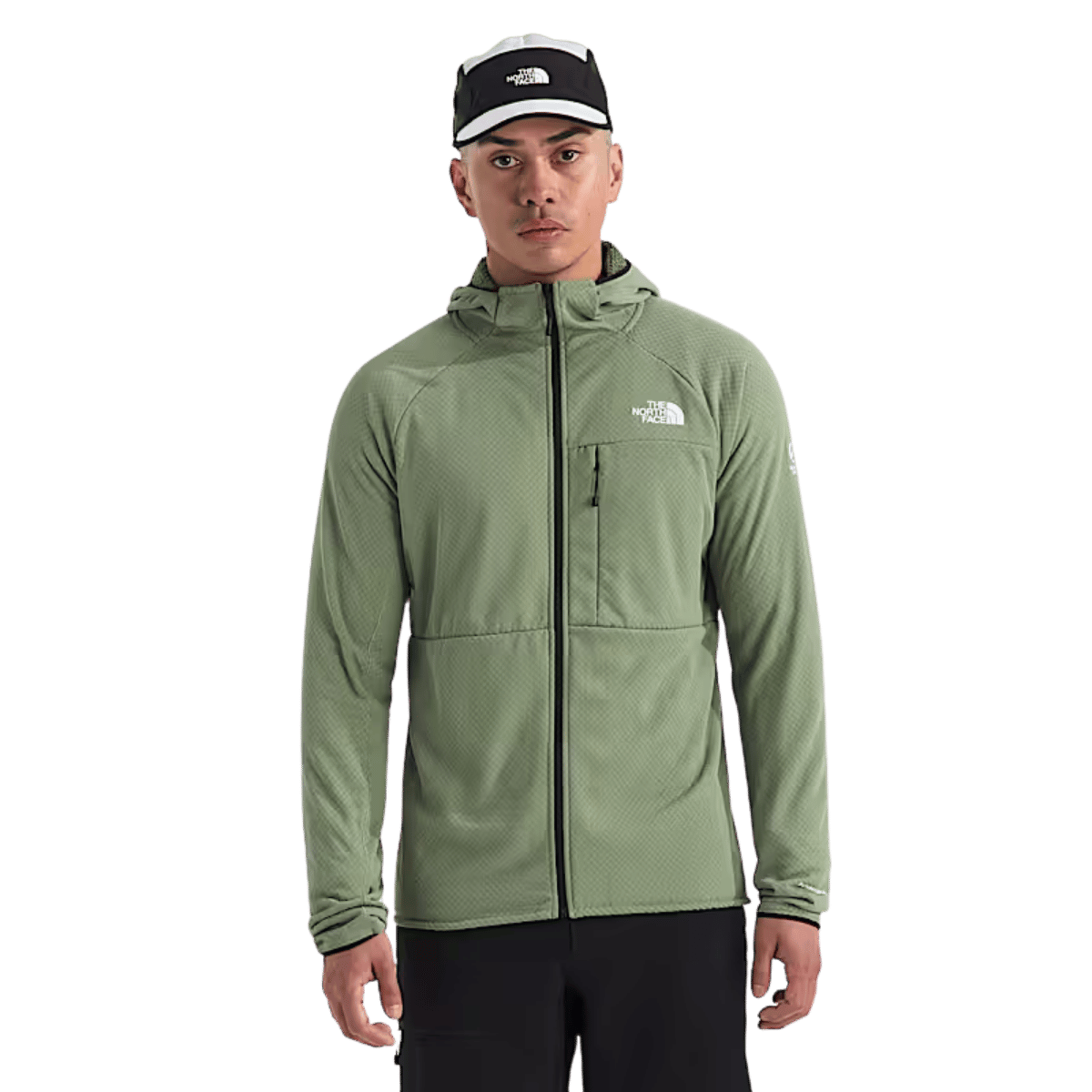 NORTHFACE SUMMIT FUTUREFLC FULLZIP HOODIE - GRAVEL