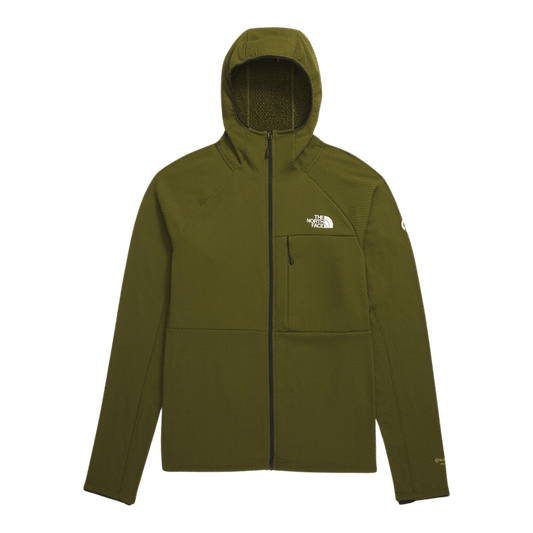 NORTHFACE SUMMIT FUTUREFLC FULLZIP HOODIE - FOREST OLIVE FRONT