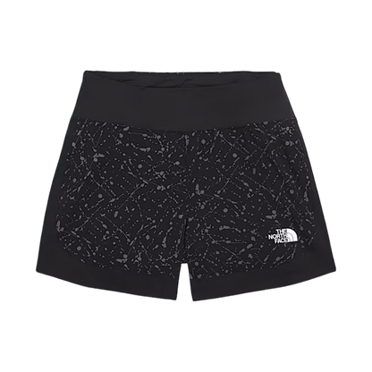 NORTHFACE WOMEN'S SUNRISER EXERCISE SHORT 4" W/ FLASHDRY TECHNOLOGY - TNF BLACK - MAIN IMAGE