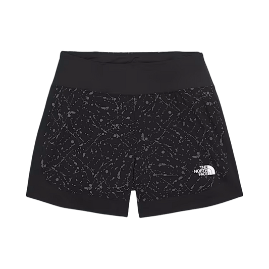 NORTHFACE WOMEN'S SUNRISER EXERCISE SHORT 4" W/ FLASHDRY TECHNOLOGY - TNF BLACK - MAIN IMAGE