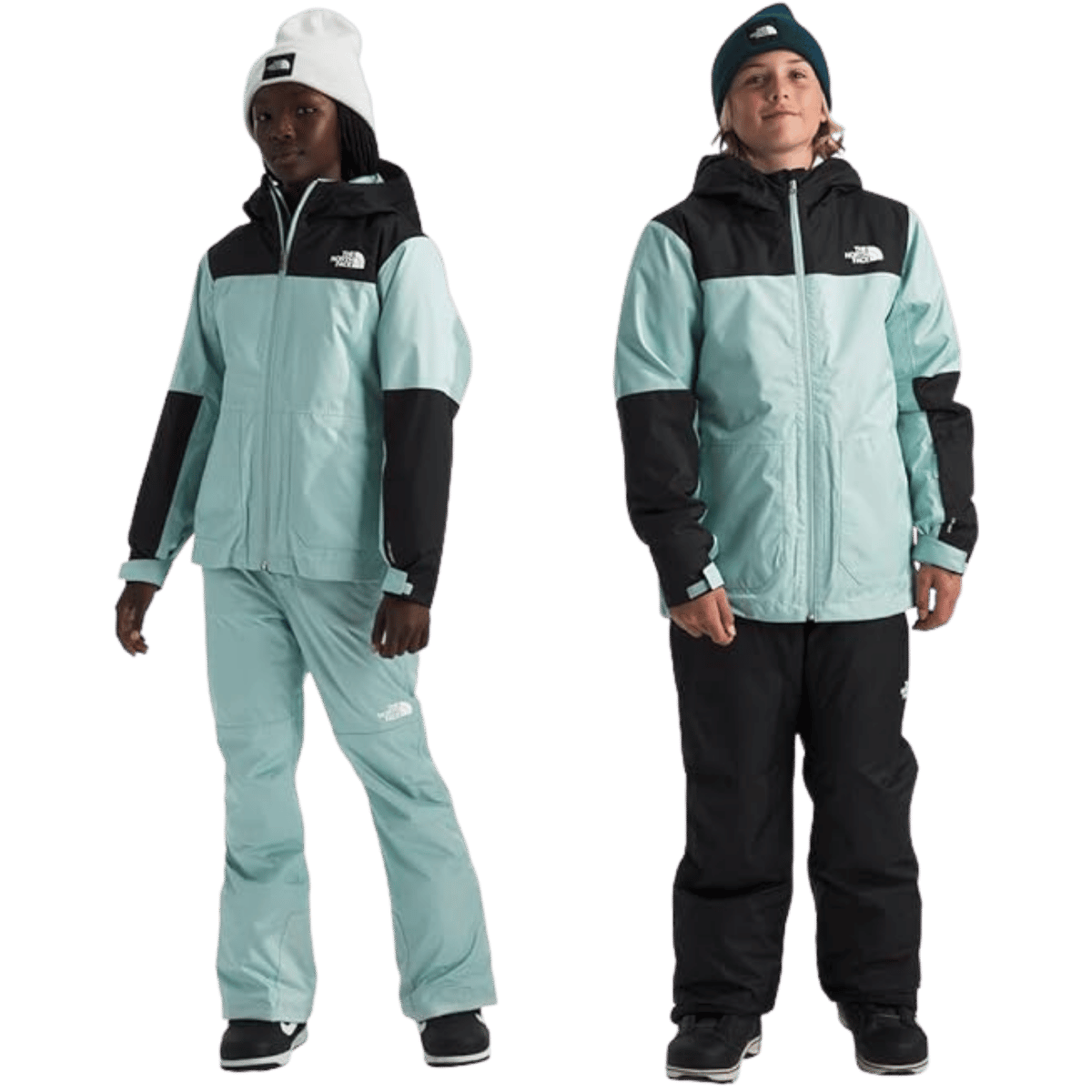 NORTHFACE TEEN FREEDOM TRICLIMATE - MUTED PINE