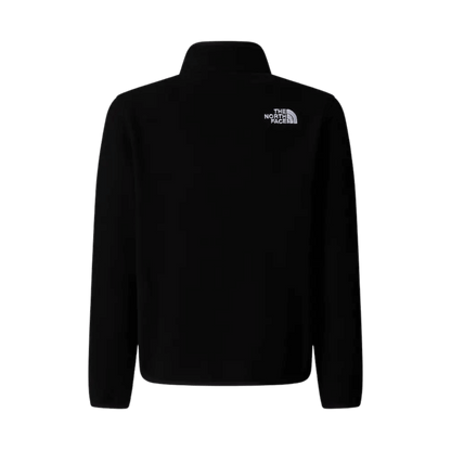 NORTHFACE TEEN GLACIER 1/4 ZIP PULLOVER - TNF BLACK BACK