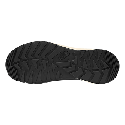 NORTHFACE WOMEN'S THERMOBALL LACE UP LUXE WATERPROOF BOOTS - TNF BLK/ASP GRY - BOTTOM VIEW