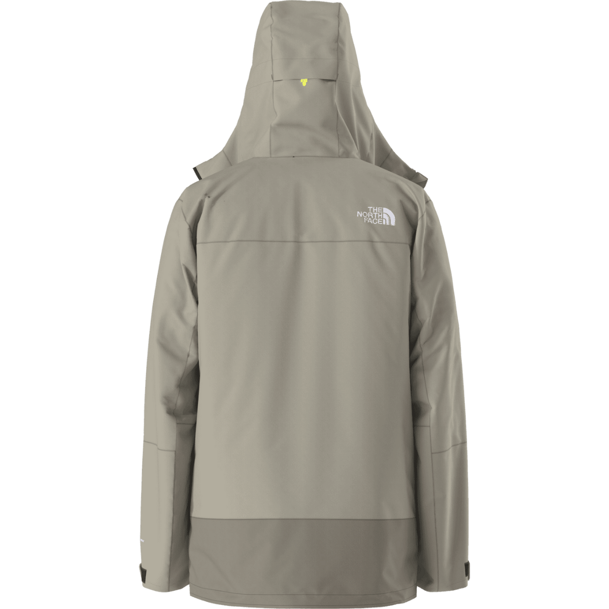 NORTHFACE THERMOBALL ECO SNOW TRICLIMATE JACKETC - CLAY GREY BACK