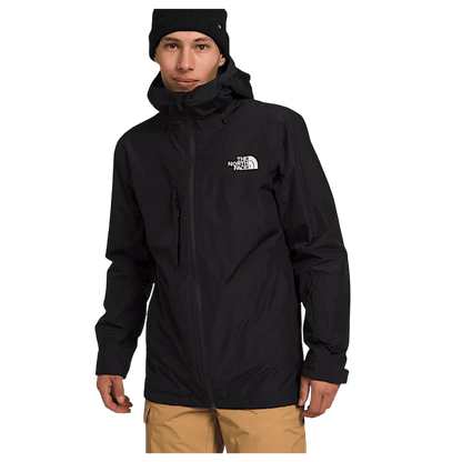 NORTHFACE MEN'S THERMOBALL ECO SNOW TRICLIMATE JACKET - TNF BLACK - FRONT VIEW WW