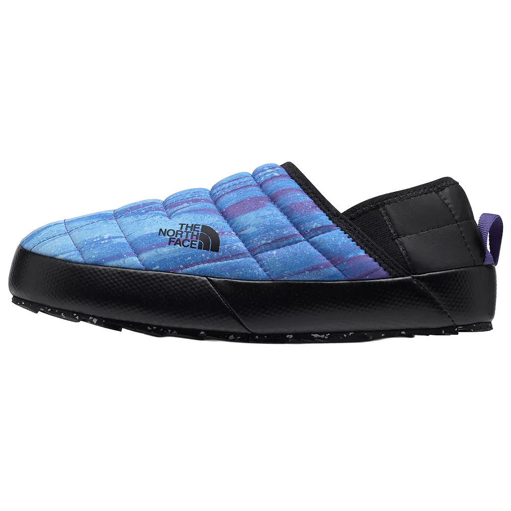NORTH FACE THERMOBALL TRACTION MULE V- ELEVATION STRIPE PRINT SIDE