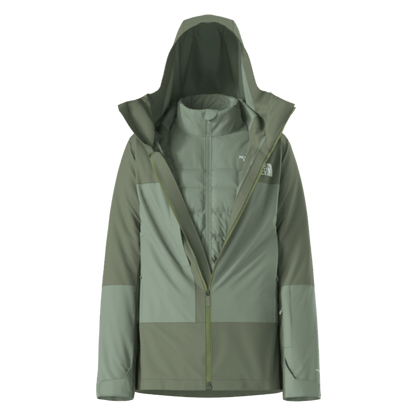 NORTHFACE WOMEN'S THERMOBALL SNOW TRICLIMATE JACKET DRIVENT SHELL - MAIN IMAGE