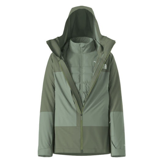 NORTHFACE WOMEN'S THERMOBALL SNOW TRICLIMATE JACKET DRIVENT SHELL - MAIN IMAGE