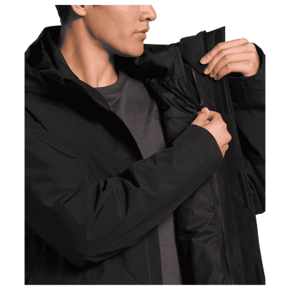 NORTHFACE MEN'S CLEMENT TRICLIMATE 3-IN-1 JACKET - TNF BLACK - INNER ZIP WW