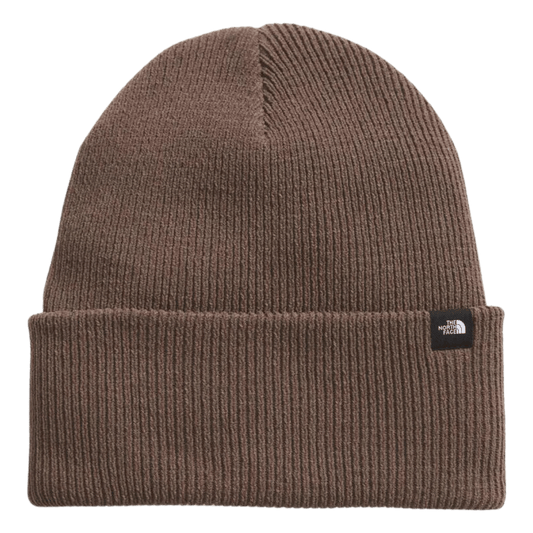 NORTHFACE URBAN CUFF BEANIE - SMOKEY BROWN FRONT