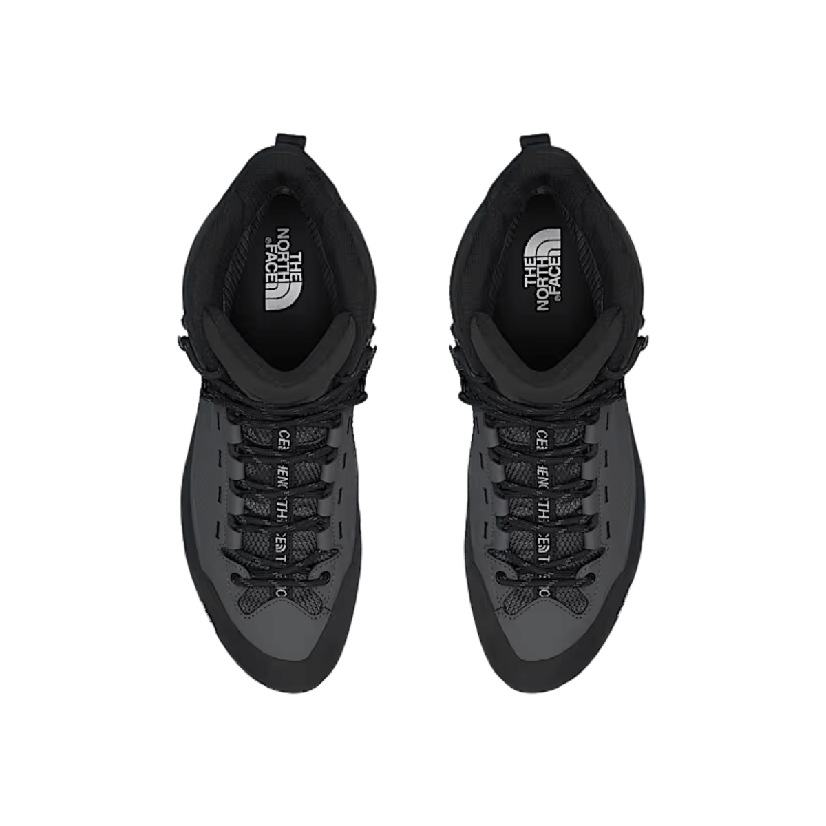 NORTHFACE VERTO ALPINE MID GORE-TEX - ASPHALT GREY TOP VIEW