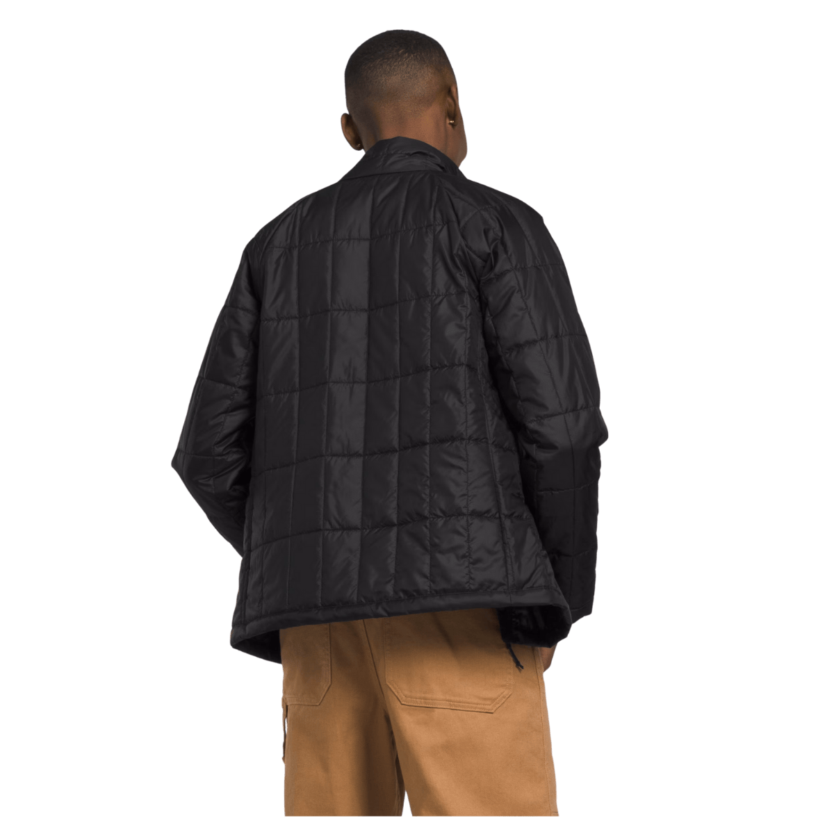 NORTHFACE WOMEN'S CIRCALOFT MOVEMENT JACKET - TNF BLACK - BACK VIEW WW