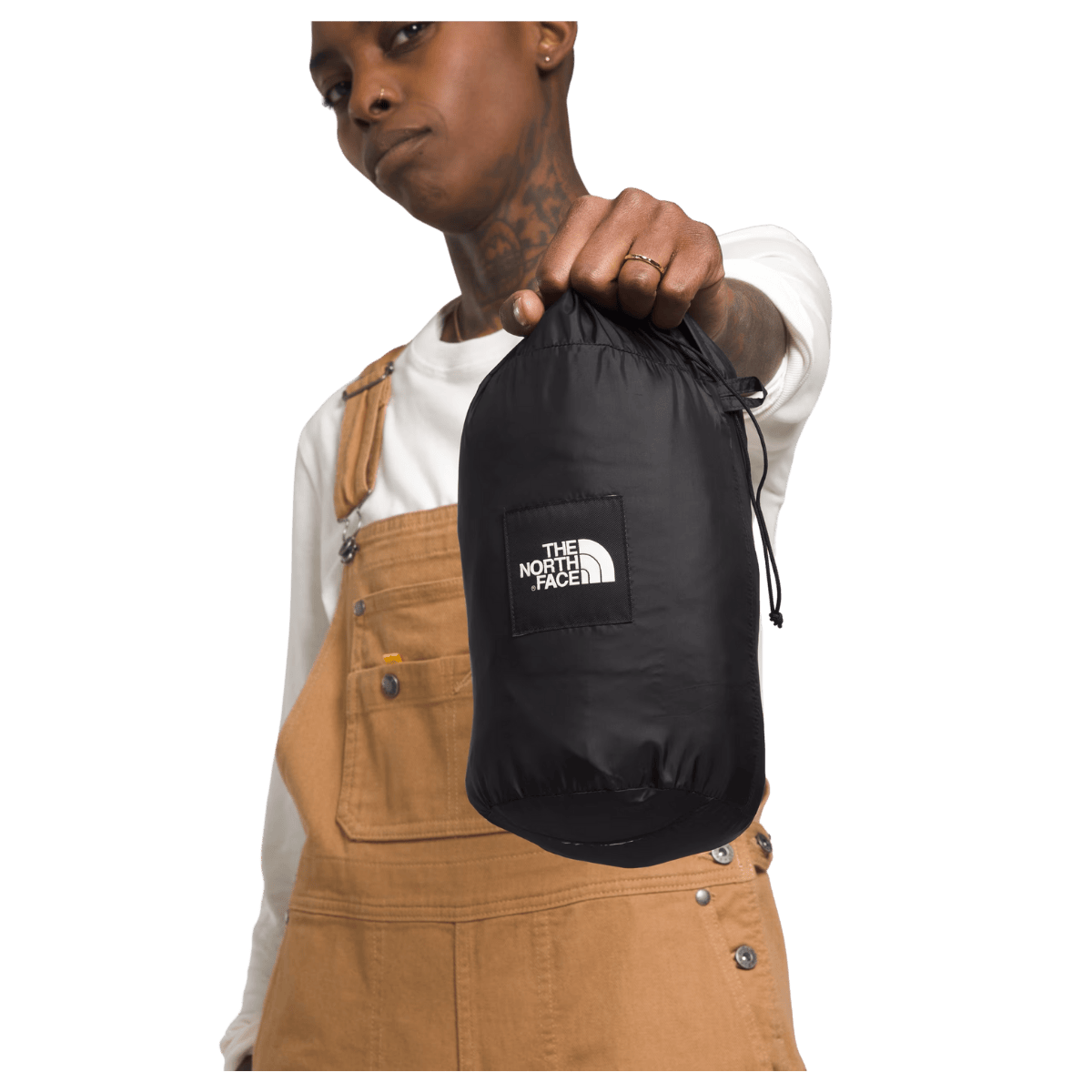 NORTHFACE WOMEN'S CIRCALOFT MOVEMENT JACKET - TNF BLACK - COLLAPSED
