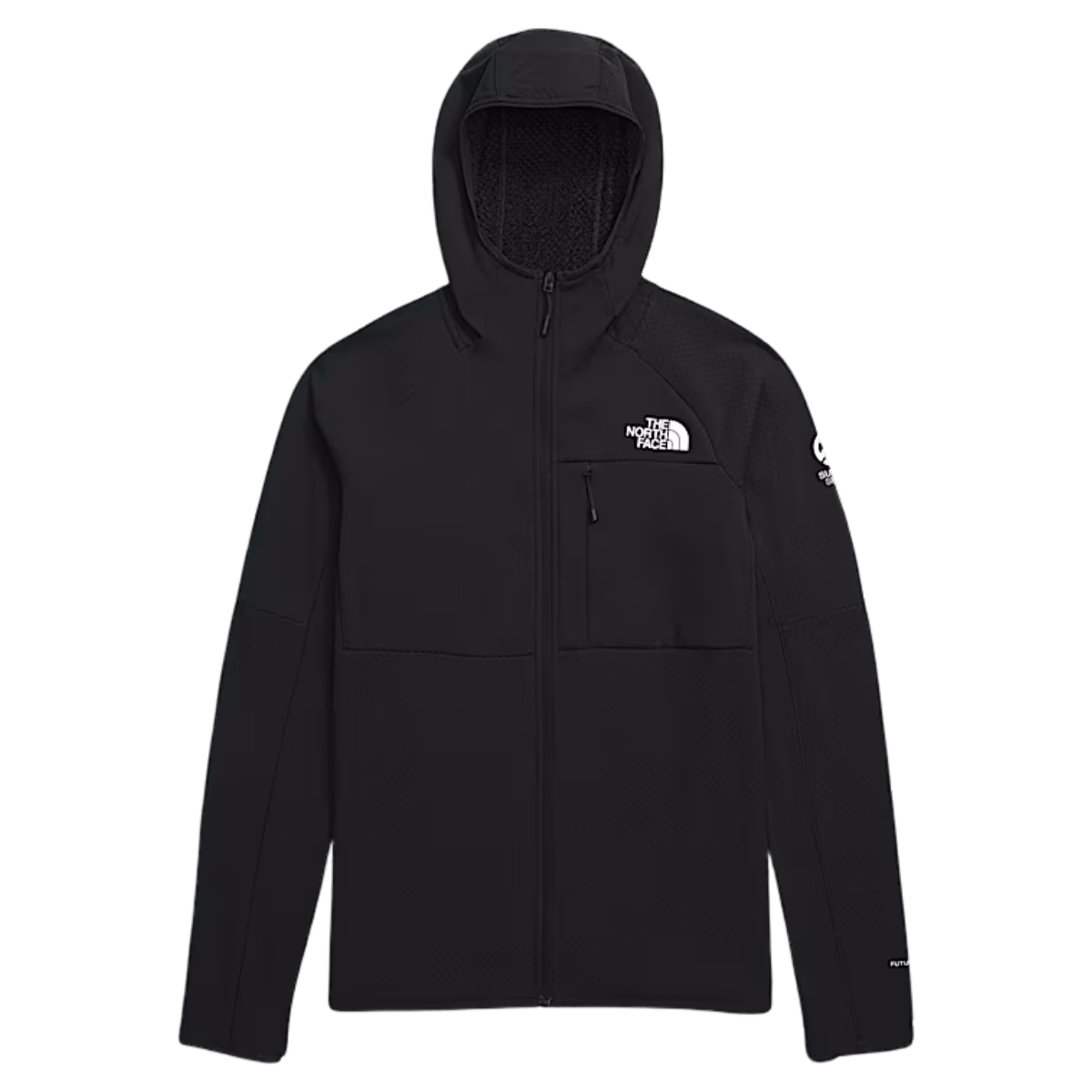 NORTHFACE WOMEN'S SUMMIT FUTUREFLEECE FULL-ZIP HOODIE - TNF BLACK - MAIN IMAGE