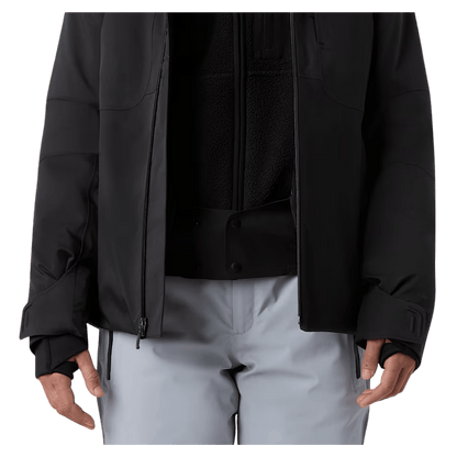 NORTHFACE WOMEN HEATSEEKER LENADO JACKET - TNF BLACK -  WAIST ANGLE