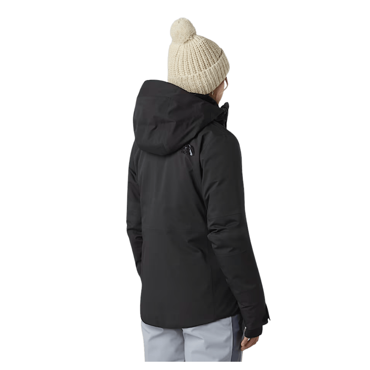 NORTHFACE WOMEN HEATSEEKER LENADO JACKET - TNF BLACK - BACK VIEW WW
