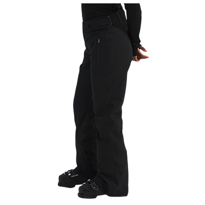 NORTHFACE WOMEN'S LENADO WATERPROOF PANTS - TNF BLACK - SIDE VIEW WW