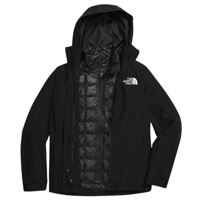 NORTHFACE WOMEN'S THERMOBALL ECO SNOW TRICLIMATE JACKET - TNF BLK - PRODUCT VIEW