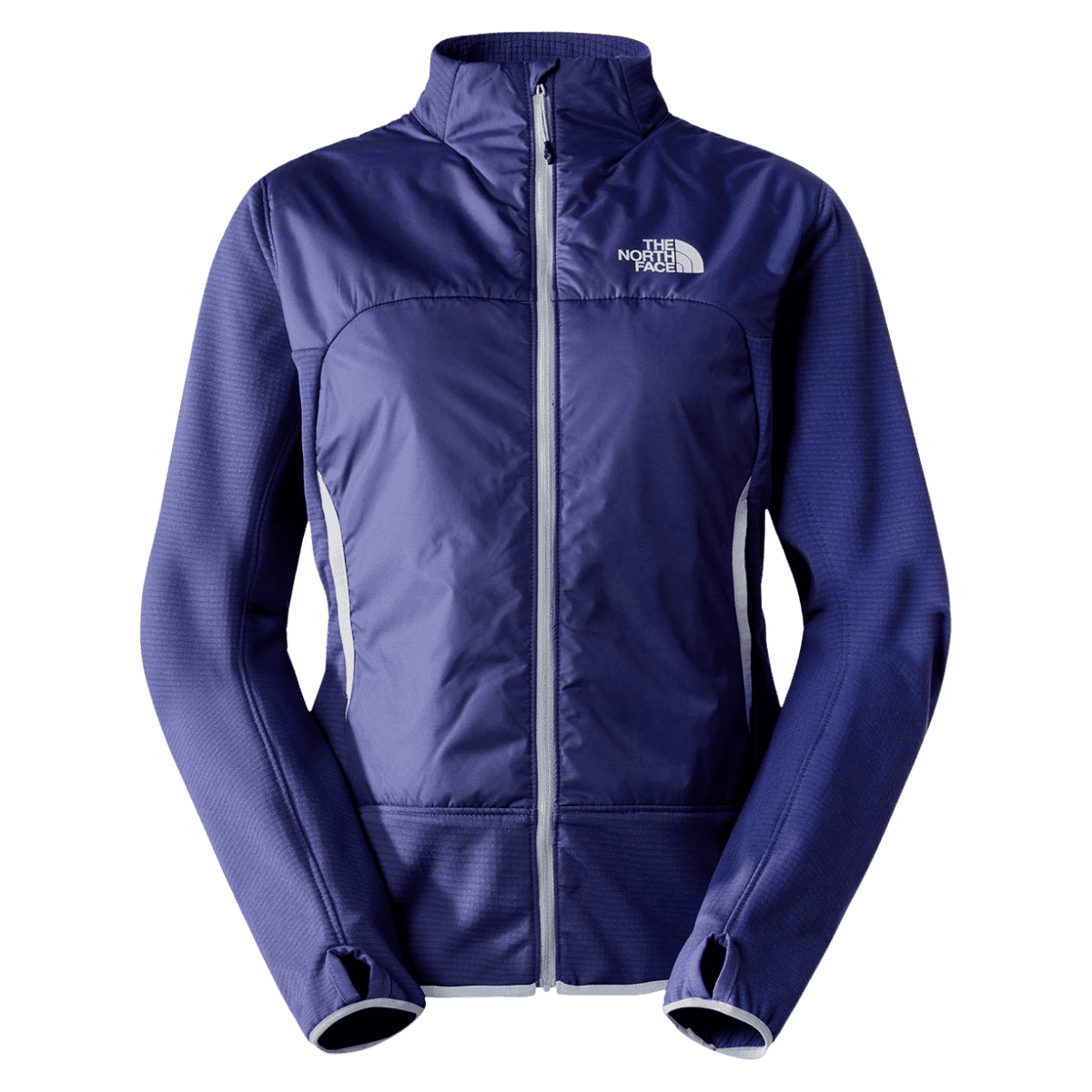 NORTHFACE WOMEN'S WINTER WARM PRO WINDWALL  - CAVE BLUE - FRONT VIEW