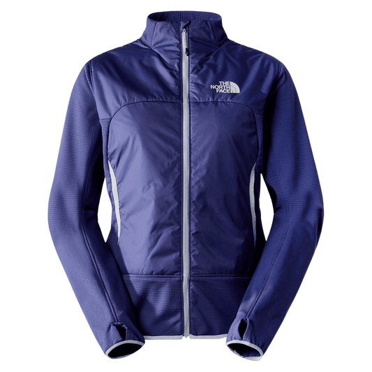 NORTHFACE WOMEN'S WINTER WARM PRO WINDWALL  - CAVE BLUE - FRONT VIEW