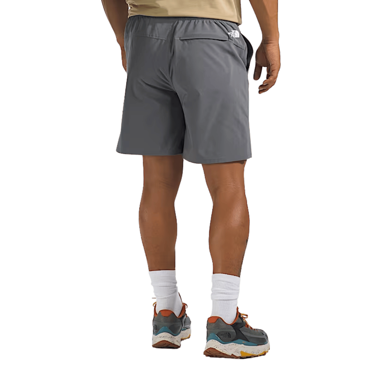 NORTHFACE WANDER SHORT 2.0 7" - SMOKED PEARL WW BACK