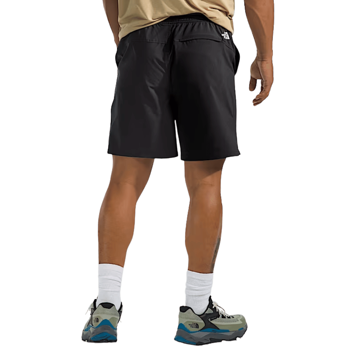 NORTHFACE WANDER SHORT 2.0 7" - TNF BLACK WW BACK