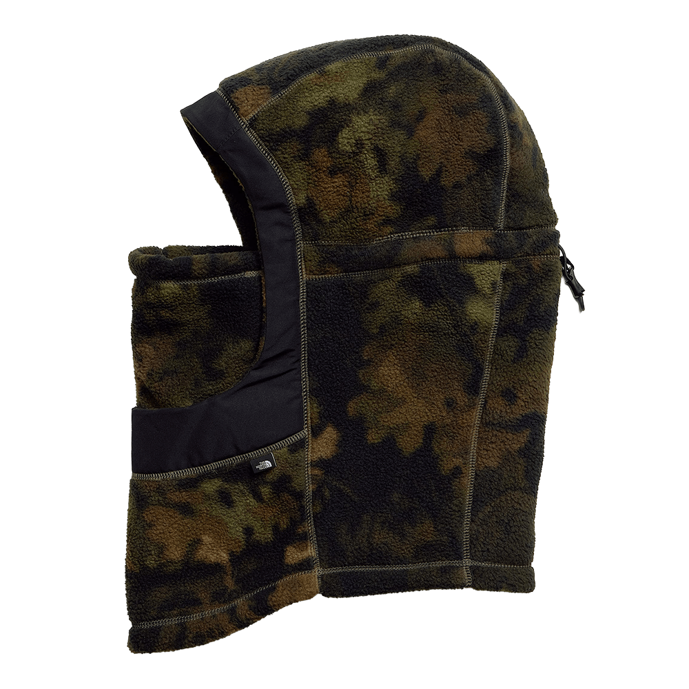 NORTH FACE WHIMZY POWDER HOOD- WOODLAND GREEN PRINT