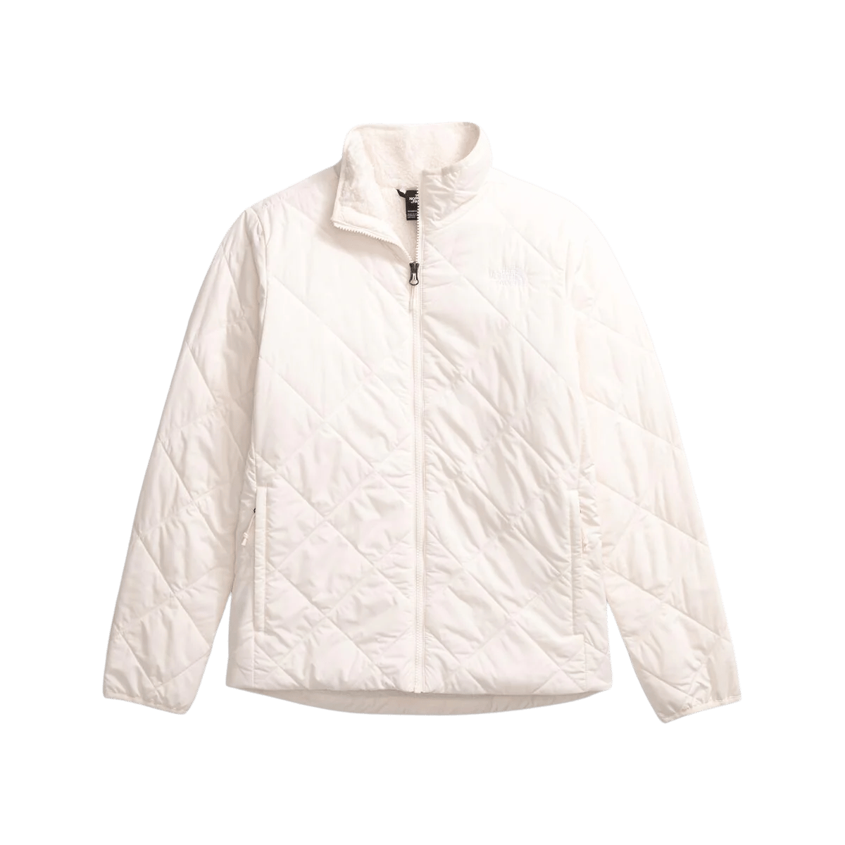 NORTHFACE WOMENS SHADY GLADE INS JACKET - WHITE DUNE FRONT