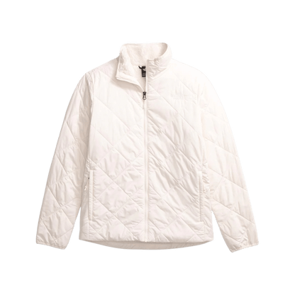 NORTHFACE WOMENS SHADY GLADE INS JACKET - WHITE DUNE FRONT