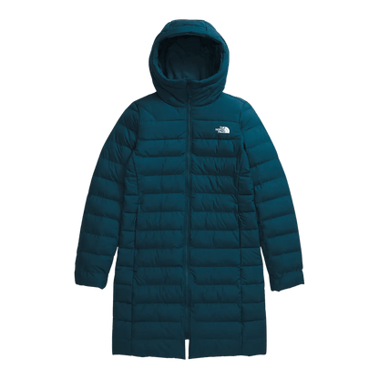 NORTHFACE WOMEN'S ACONCAGUA PARKA - MIDNIGHT PETROL FRONT