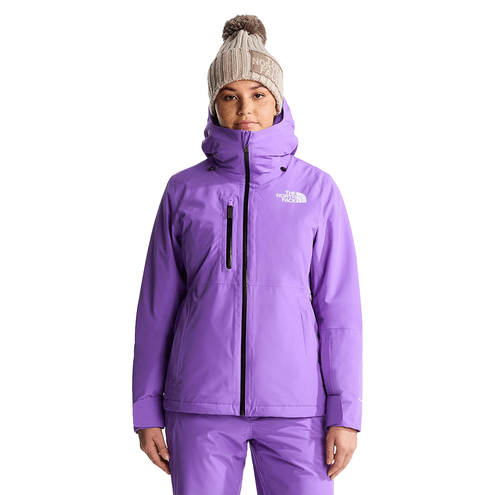 NORTH FACE WOMEN'S DESCENDIT JACKET- ELEVATION PURPLE