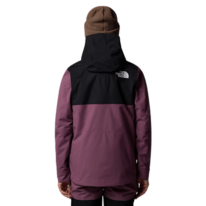 NORTHFACE WOMEN'S DRIFTVIEW ANORAK - TNF BLACK/MIDNIGHT MAUVE WW BACK