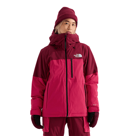 NORTH FACE WOMEN'S FREEDOM INSULATED JACKET- LALI GURAN/BURGUNDY CRUSH