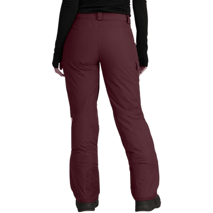 NORTHFACE WOMEN'S FREEDOM INSULATED PANTS - ALPINE PLUM WW BACK