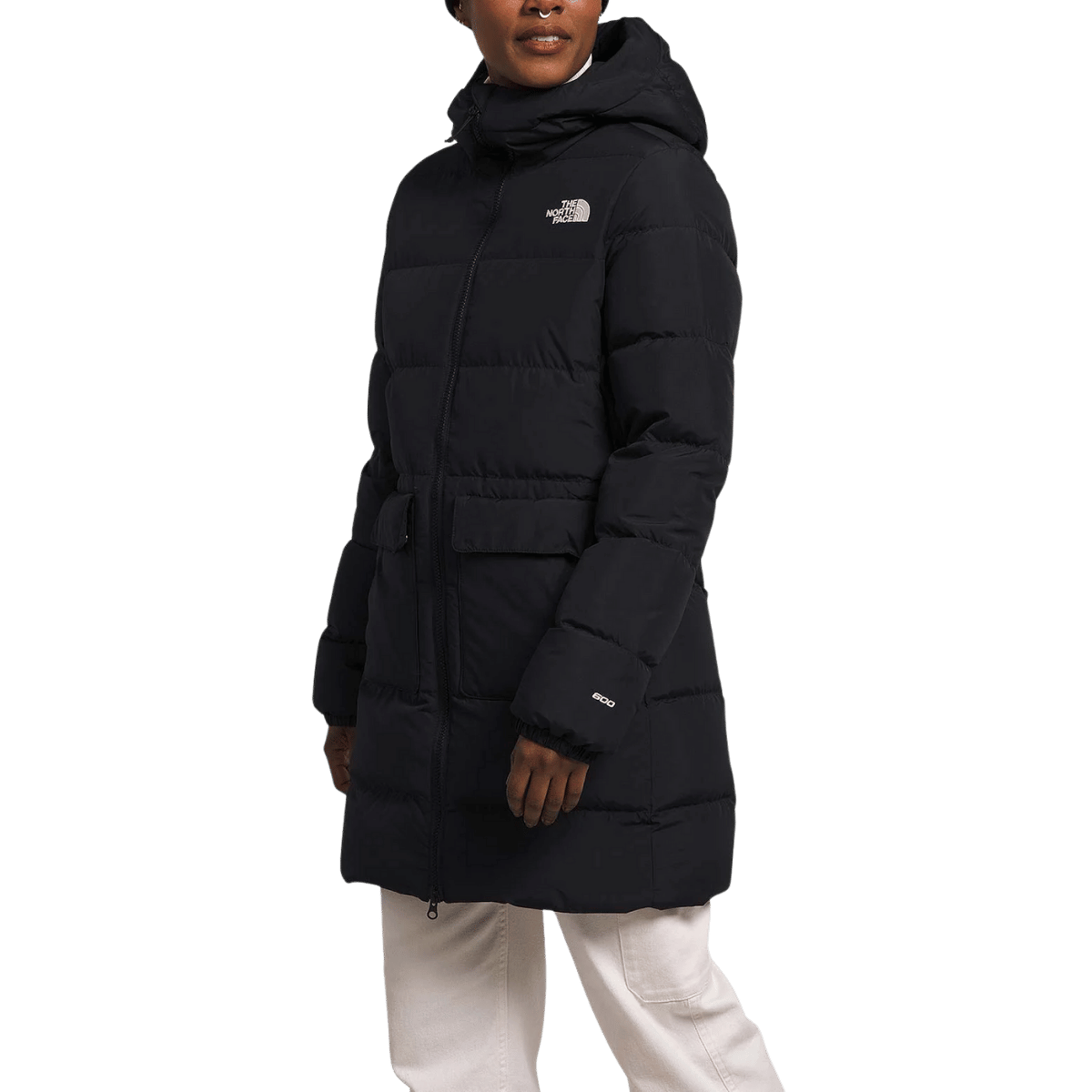NORTHFACE WOMEN'S GOTHAM PARKA - TNF BLACK-NPF WW FRONT