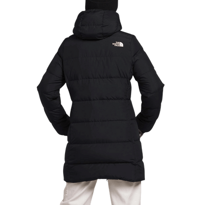 NORTHFACE WOMEN'S GOTHAM PARKA - TNF BLACK-NPF WW BACK