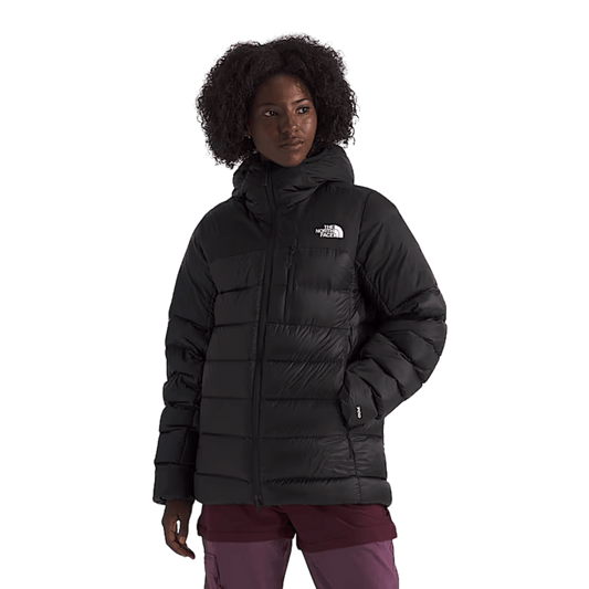 NORTHFACE WOMEN'S KALIX DOWN HOODIE - TNF BLACK WW FRONT