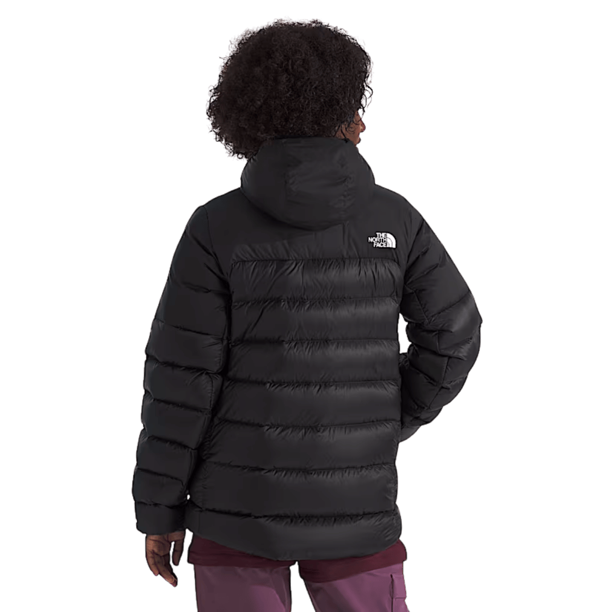 
NORTHFACE WOMEN'S KALIX DOWN HOODIE - TNF BLACK WW BACK