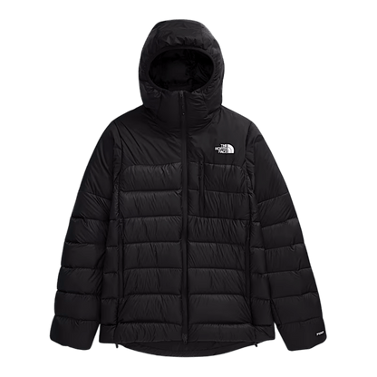 NORTHFACE WOMEN'S KALIX DOWN HOODIE - TNF BLACK FRONT
 