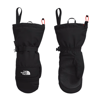 NORTHFACE WOMEN'S MONTANA SKI MITTS - TNF BLACK FRONT AND BACK
