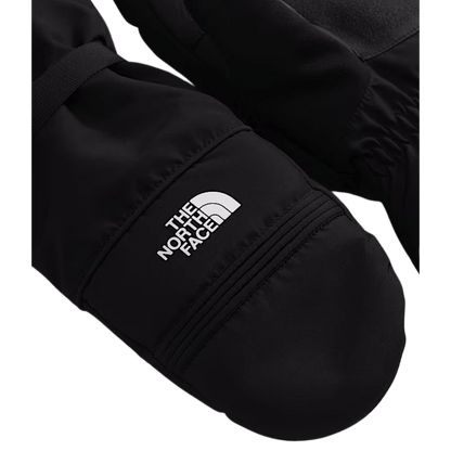 NORTHFACE WOMEN'S MONTANA SKI MITTS - TNF BLACK SIDE BACK AND FRONT