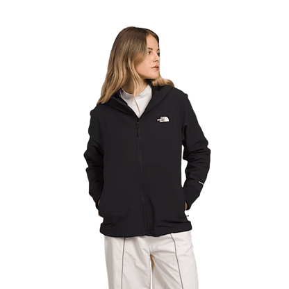 NORTHFACE WOMEN'S SHELBE RASCHEL HOODIE NPF - TNF BLACK-NPF WW FRONT