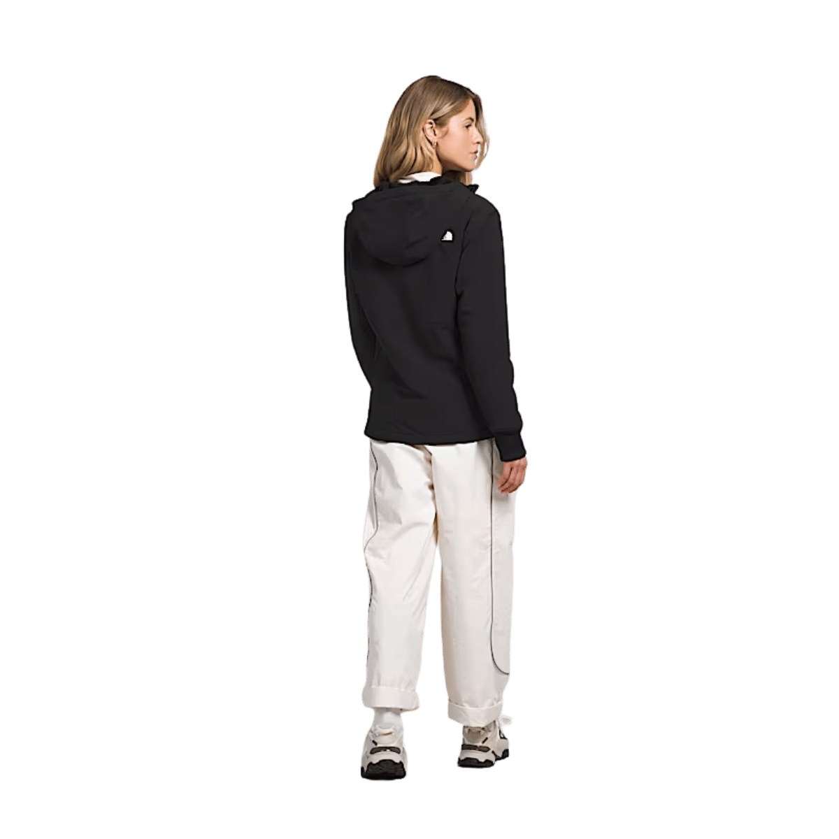 NORTHFACE WOMEN'S SHELBE RASCHEL HOODIE NPF - TNF BLACK-NPF WW BACK