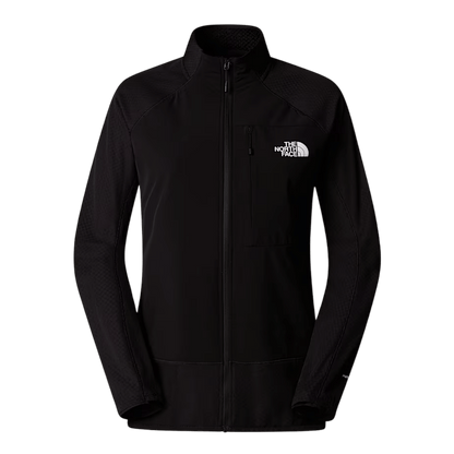 NORTHFACE WOMEN'S SUMMIT FUTUREFLEECE HYBRID JACKET - TNF BLACK FRONT