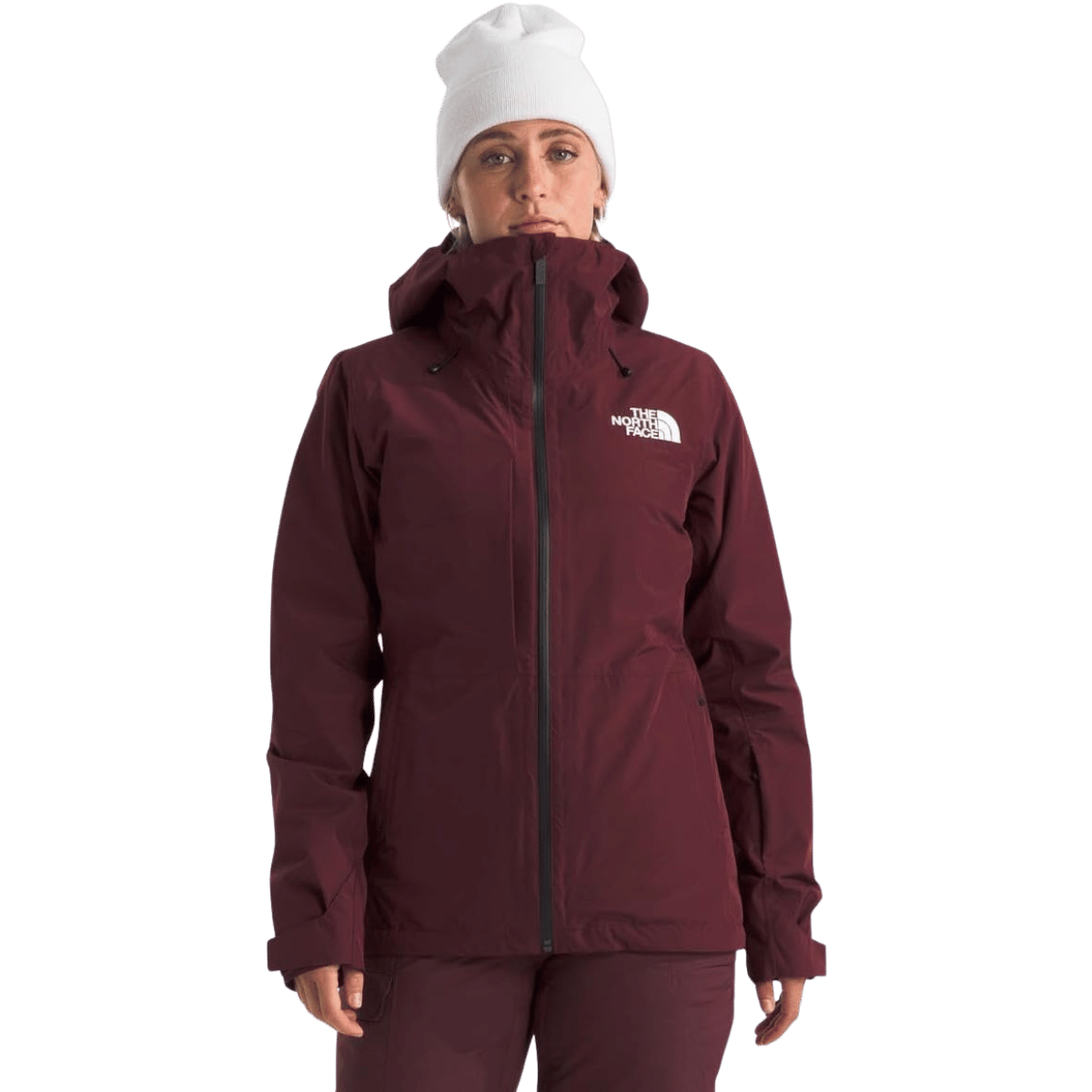 NORTHFACE WOMEN'S THERMOBALL ECO SNOW TRICLIMATE - ALPINE PLUM WW FRONT