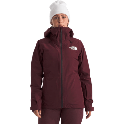 NORTHFACE WOMEN'S THERMOBALL ECO SNOW TRICLIMATE - ALPINE PLUM WW FRONT